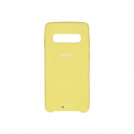Чехол для Samsung Galaxy S10 Plus SM-G975F силиконовый (желтый)