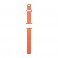 Ремень для Apple Watch 38-40мм (силикон) - оранжевый
