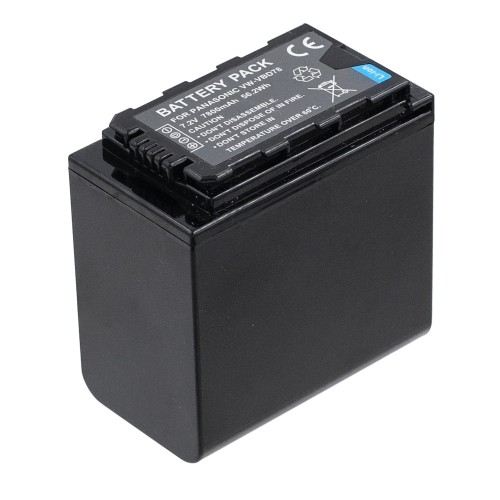 Аккумулятор VW-VBD78 для Panasonic HC-X2000 | HC-X1000 | AG-UX90 | DVX200 | AG-UX180 | AG-DVX200 - 7800mAh