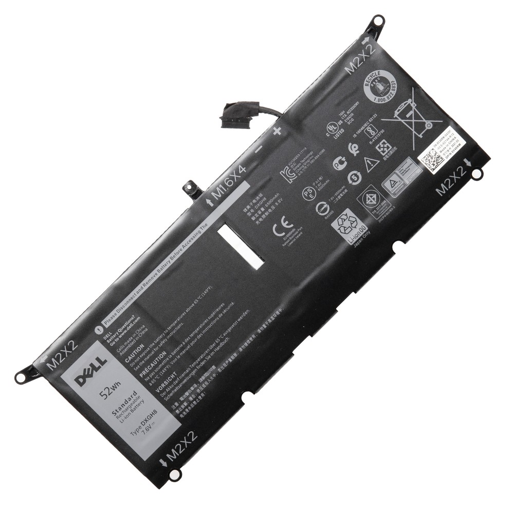 Аккумулятор для Dell XPS 13 7390 - 52Wh