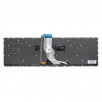 Клавиатура для ноутбука HP 15-bs500 серебристая с подсветкой