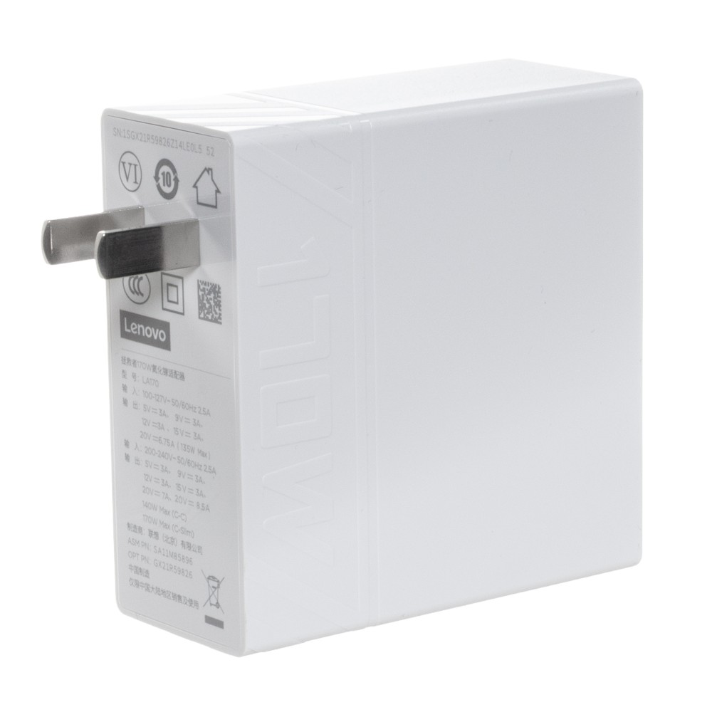 Блок питания Lenovo Legion 170W - USB-C - USB-2C (GaN)