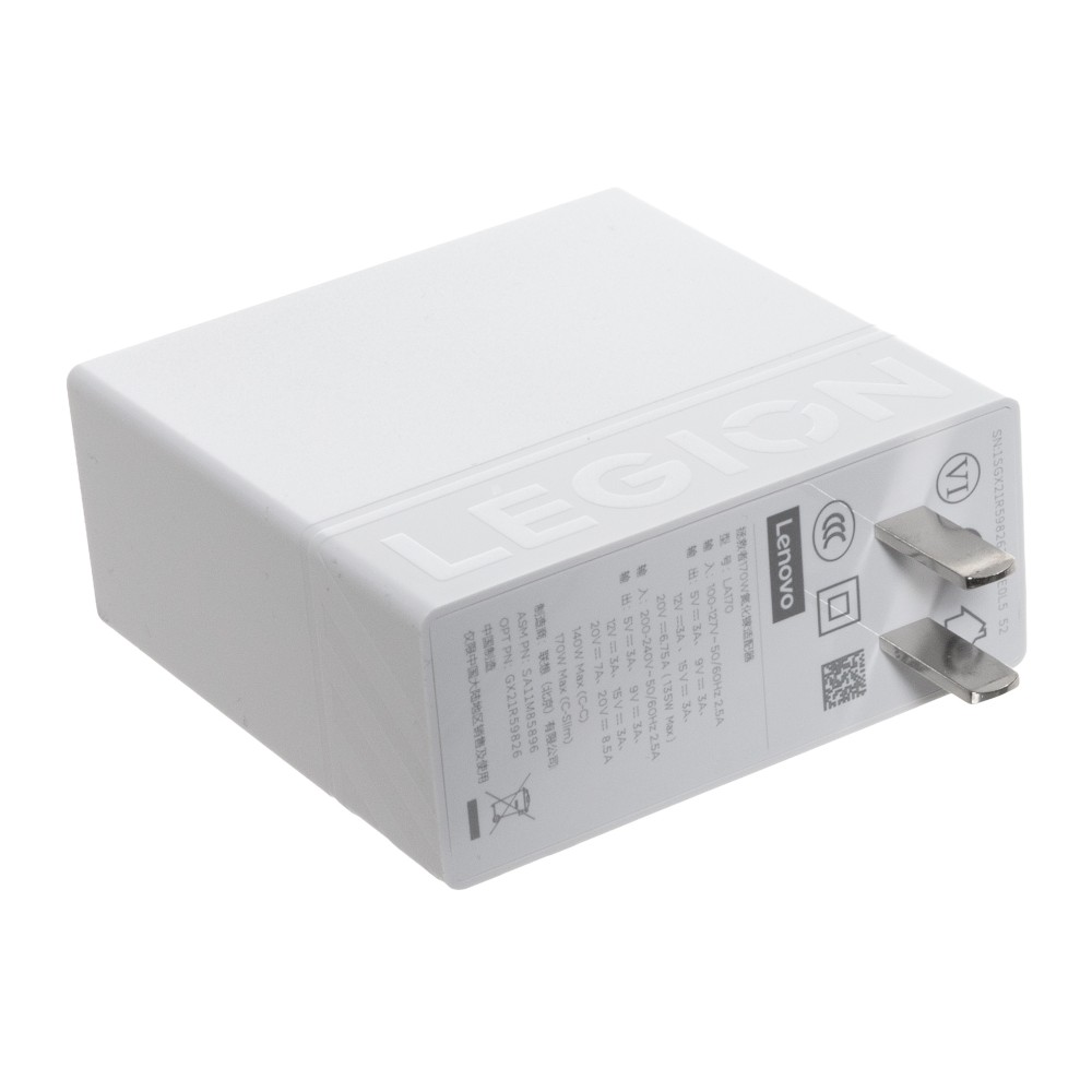 Блок питания Lenovo Legion 170W - USB-C - USB-2C (GaN)