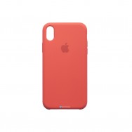 Чехол для iPhone XR силиконовый (оранжевый)