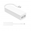 Переходник Magsafe 1/2 - USB Type-C + PD 18W + USB - белый