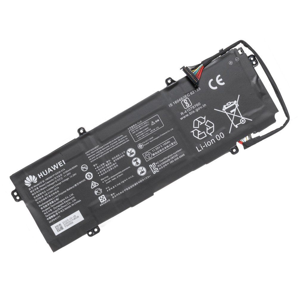 Аккумулятор для ноутбука Honor MagicBook X 16 BRN-F56 (60Wh)