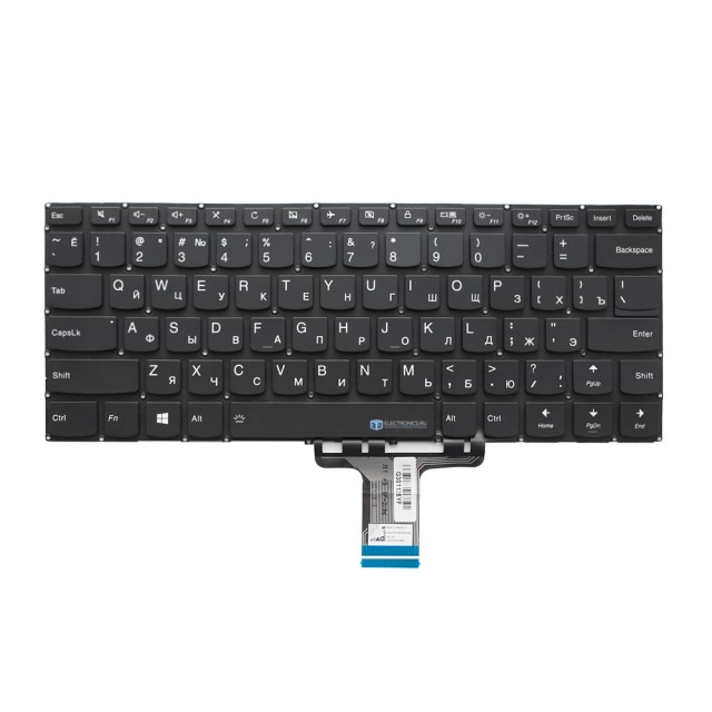 Клавиатура для Lenovo Yoga 510-14ISK с подсветкой