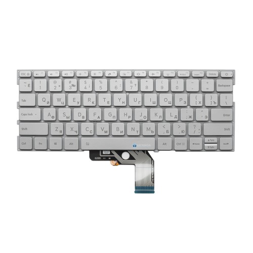 Клавиатура для Xiaomi Mi Notebook Air 13.3" серебристая