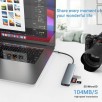 USB-концентратор с Type-C HDMI | 3xUSB 3.0 | SD | TF | Type-C - PD