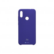 Чехол для Xiaomi Redmi Note 7 силиконовый (фиолетовый)