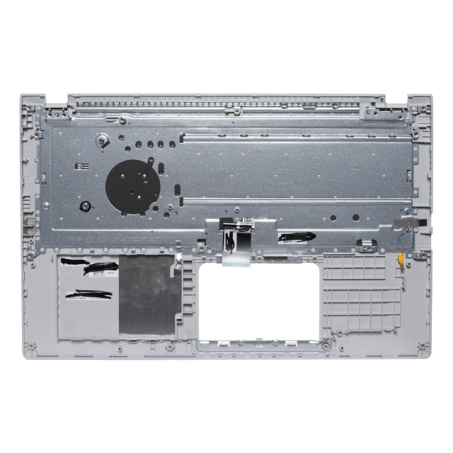 Топ-панель с клавиатурой для Asus M509DA - серебристая с подсветкой