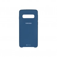 Чехол для Samsung Galaxy S10 Plus SM-G975F силиконовый (тёмно-синий)
