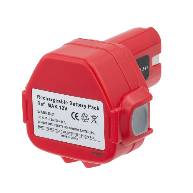 Аккумулятор для шуруповерта Makita PA12 / 1222 - 1300mAh для серий 1000 / 310 / 4000 / 4100 / 4300 / 5000 / 6200 / 6300 / 6800 / 6900 / 8200 / 8400 / Automative / DA / ML / UB / UC / VR