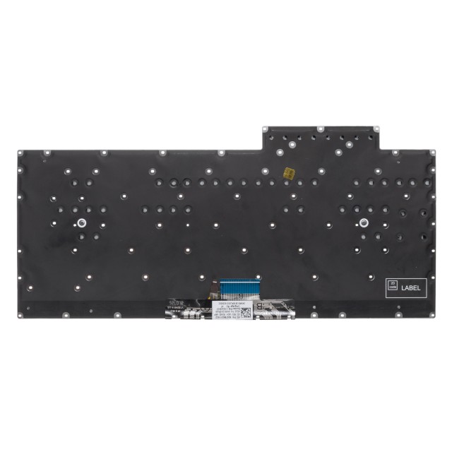 Клавиатура для Asus ROG Zephyrus G14 GA401QE серебристая с подсветкой - версия 2