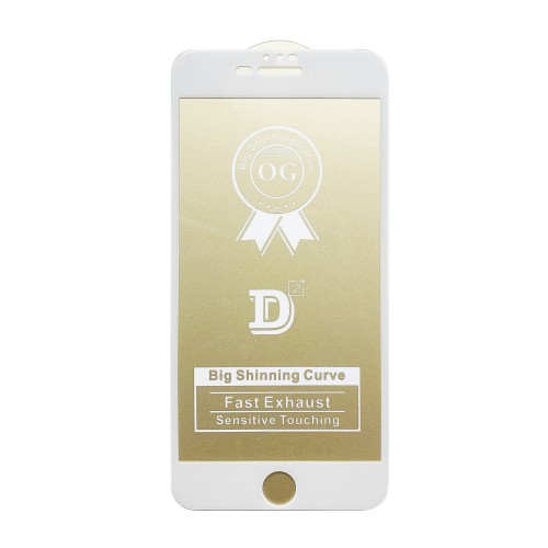 Защитное стекло iPhone 6 Plus / iPhone 6S Plus белое