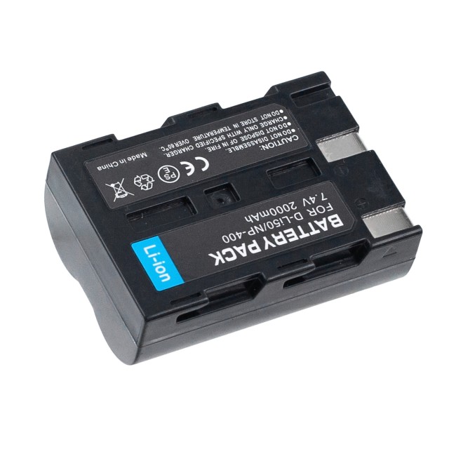 Аккумулятор NP-400 для Pentax K10D | K20D | Samsung GX-10 | GX-20 | Sigma SD15 | Konica Minolta Dynax 7D - 2000mah