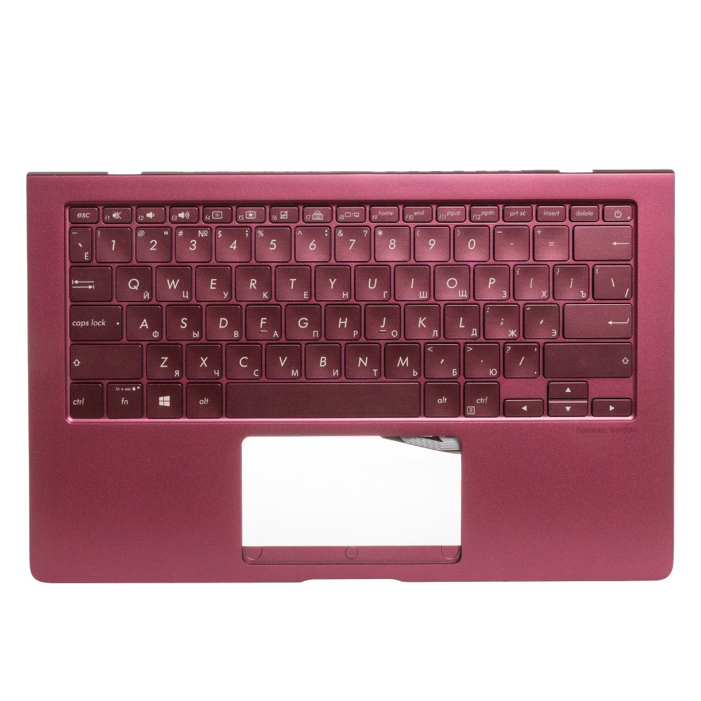 Топ-панель с клавиатурой для ноутбука Asus ZenBook S UX391UA с подсветкой