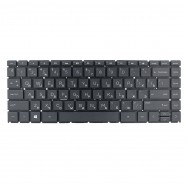 Клавиатура для HP 14-ck1000 черная с подсветкой
