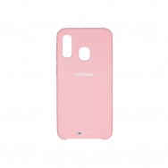 Чехол для Samsung Galaxy A40 SM-A405F силиконовый (розовый)