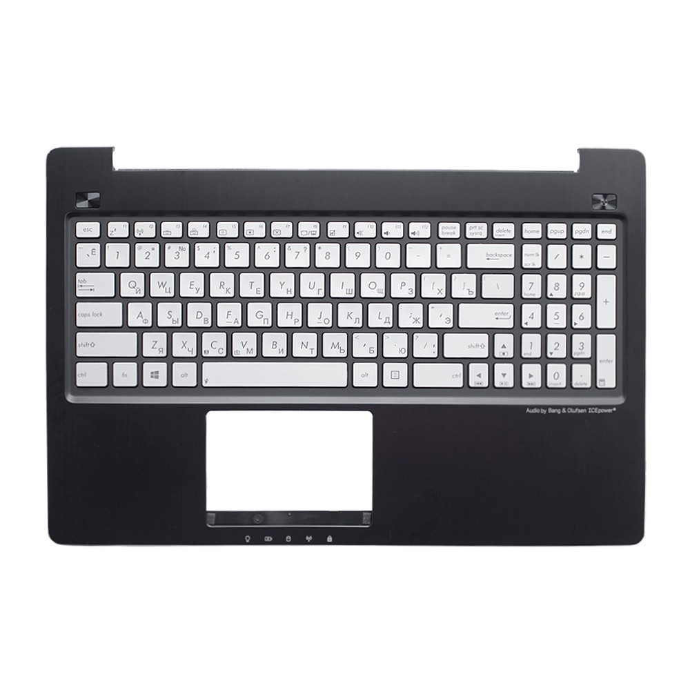 Топ-панель с клавиатурой для Asus N550 черный