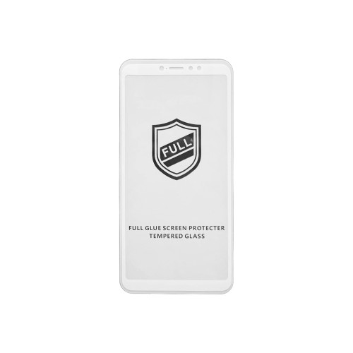 Защитное стекло Xiaomi Mi Max 3 - белое