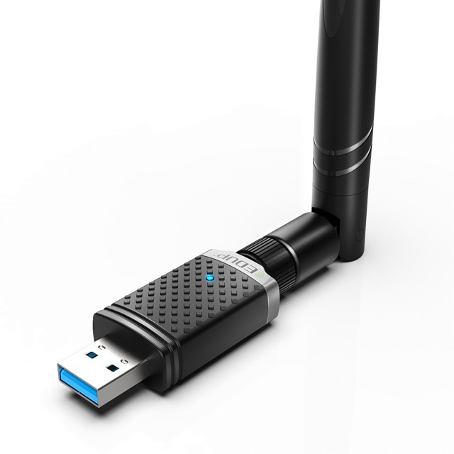 Адаптер Wi-Fi AC1300 интерфейс USB 3.0, RTL8812BU - с антенной 6dBi
