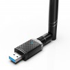 Адаптер Wi-Fi AC1300 интерфейс USB 3.0, RTL8812BU - с антенной 6dBi