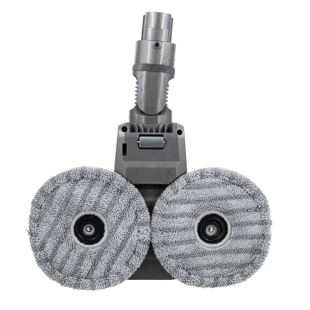 Насадка-щетка моющая для пылесоса Dyson V15 / V8 / V10 / V11 / V7 / SV10 / SV22 / SV25 / SV23 / SV12 / SV11 + 6 сменных тряпок