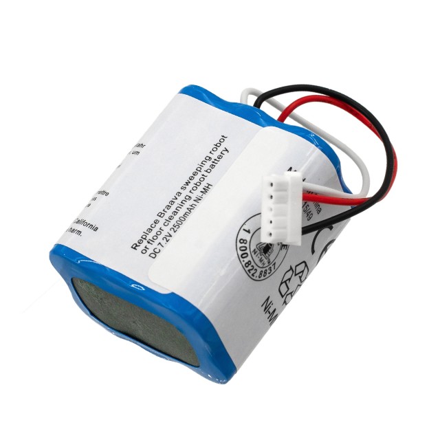 Ni-Mh аккумулятор для пылесоса iRobot Braava - 2500mah