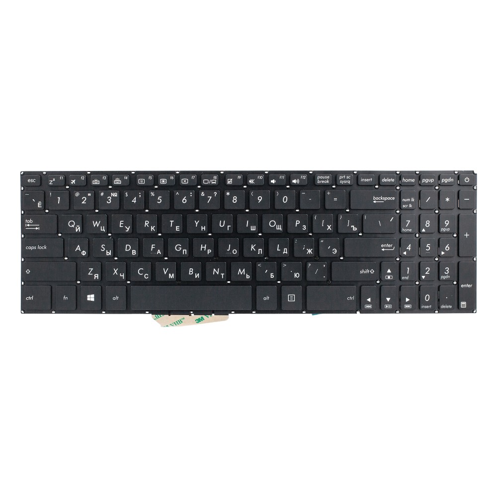Клавиатура для Asus VivoBook X705NA с подсветкой