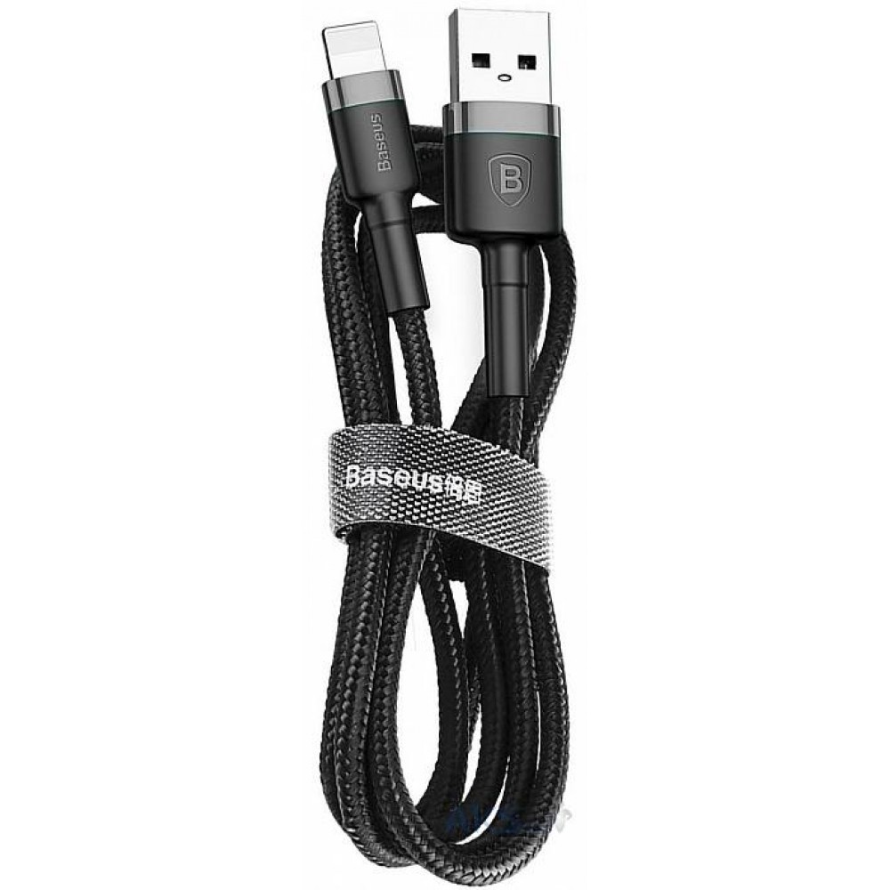 Кабель Baseus Cafule special edition USB - Lightning (CALKLF-BG1) 1 м - черный