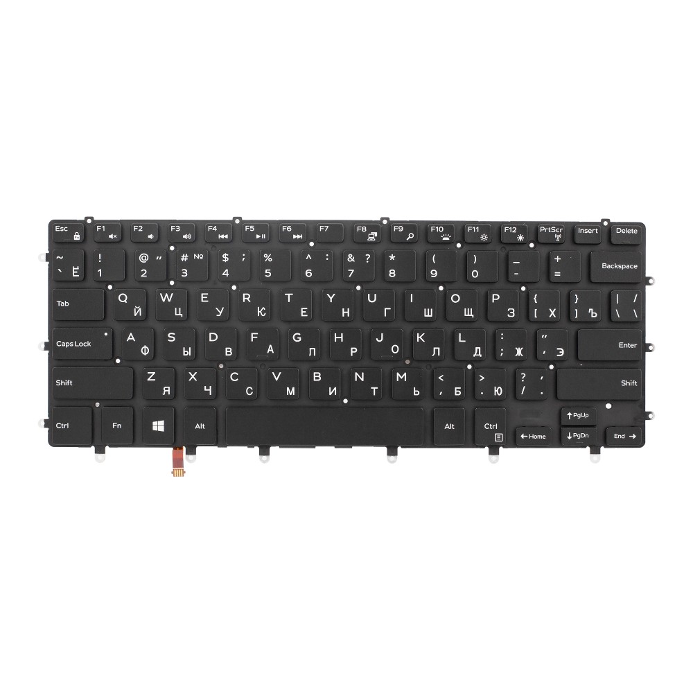 Клавиатура для Dell XPS 15 9560 с подсветкой