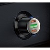 Автомобильная зарядка Hoco NZ6 PD 45W 2xType-C 1xUSB QC3.0 черный