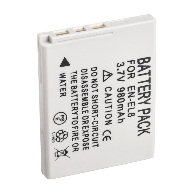 Аккумулятор EN-EL8 для Nikon Coolpix P1 | S1 | S5 | P2 | S6 | S52 | S9 | S8 | S2 | S50c - 980mah