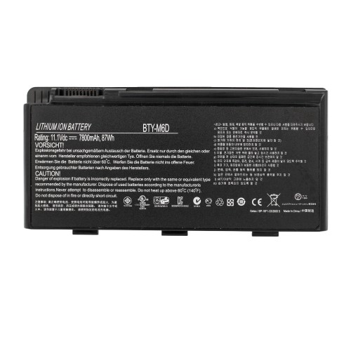 Аккумулятор для ноутбука MSI GT60