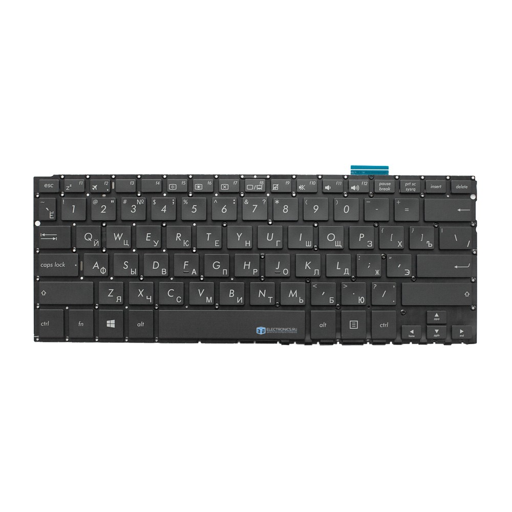 Клавиатура для Asus ZenBook Flip UX360CA черная