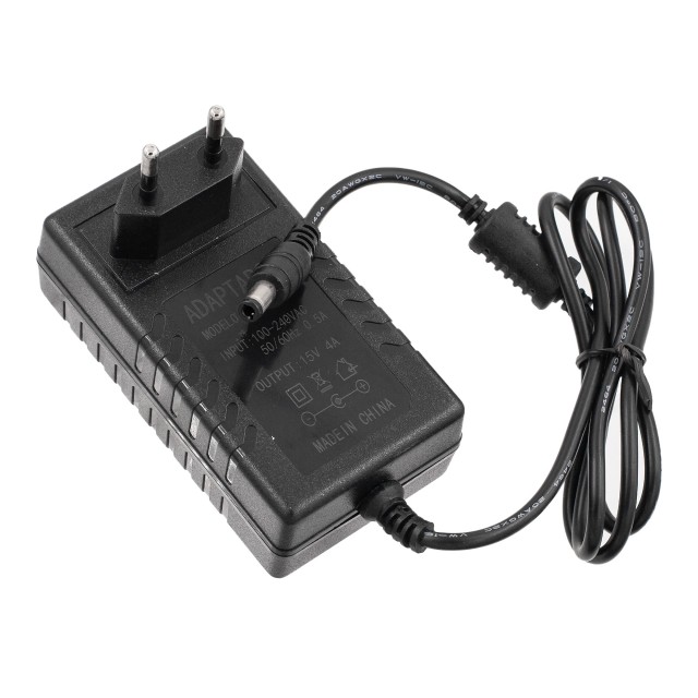 Блок питания 15V 4A 5.5x2.5 (60W)