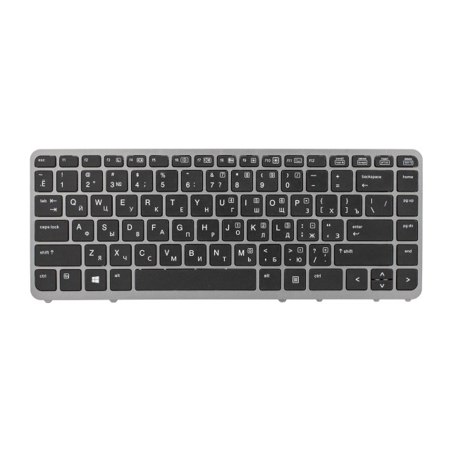 Клавиатура для HP EliteBook 745 G2 - серая рамка