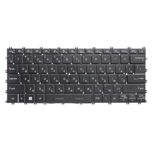 Клавиатура для ноутбука MSI Modern 14 C12M с подсветкой