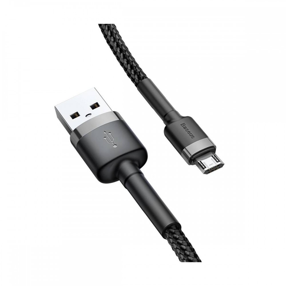 Кабель Baseus Cafule USB - microUSB (CAMKLF) 1 м - черный