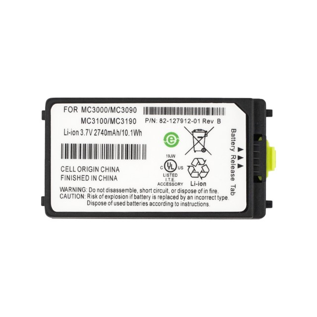 Аккумулятор для терминала Motorola Symbol MC3000, MC3090, MC3100, MC3190 - 2740mAh OEM