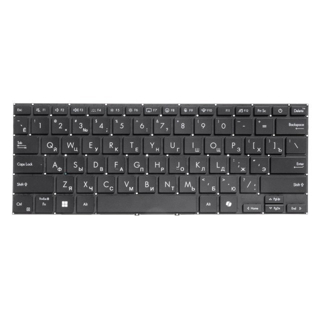 Клавиатура для ноутбука Asus Vivobook S14 M3407HA с подсветкой