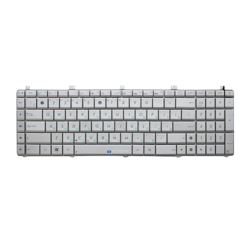 Клавиатура для Asus N75S серебристая