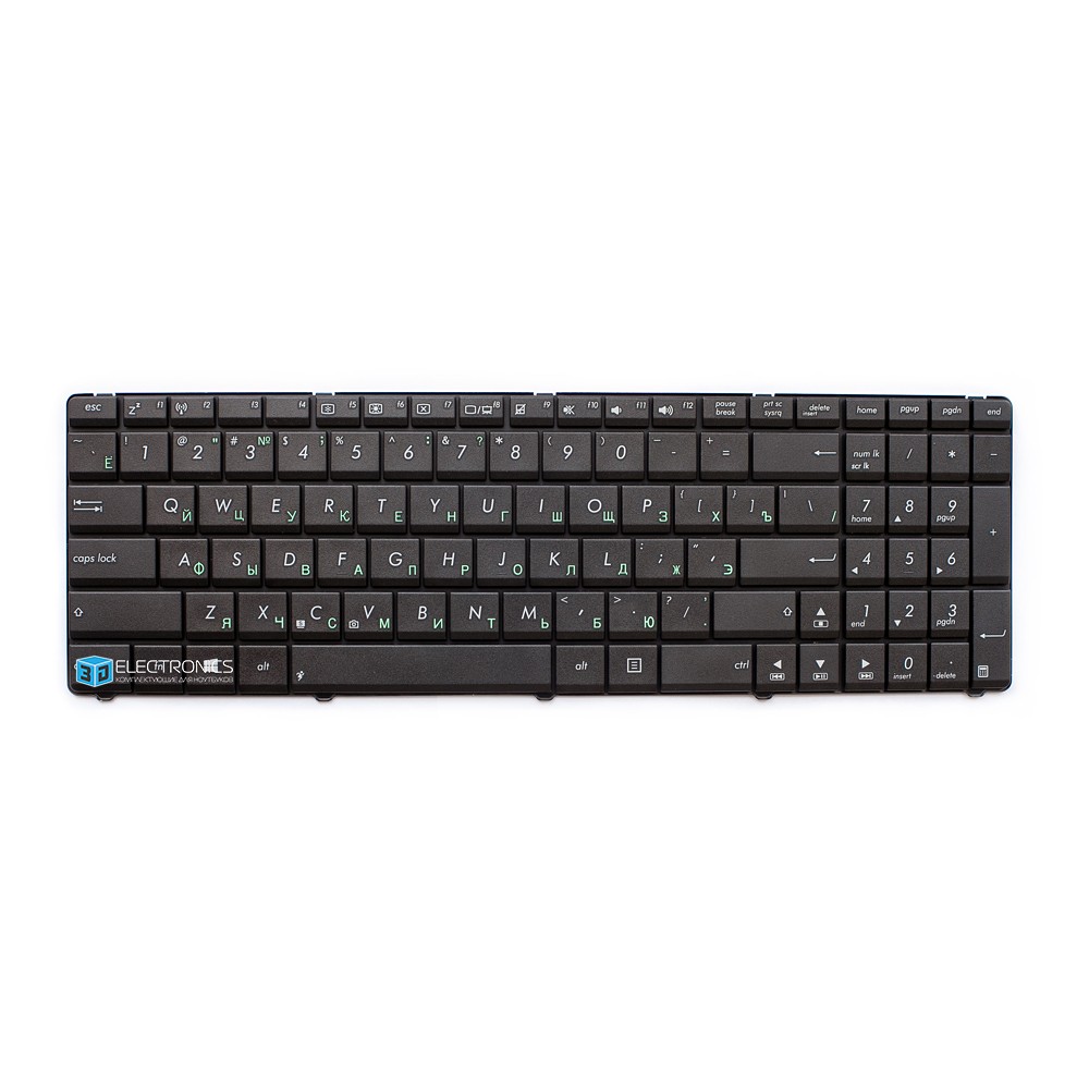 Клавиатура для ASUS W 90Vp черная