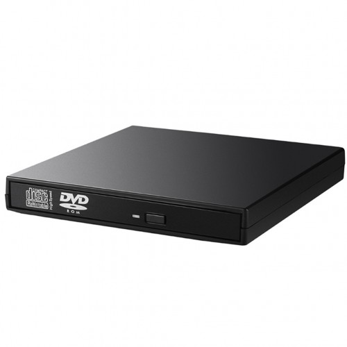 Внешний дисковод (оптический привод) CD/DVD - USB 2.0 - черный