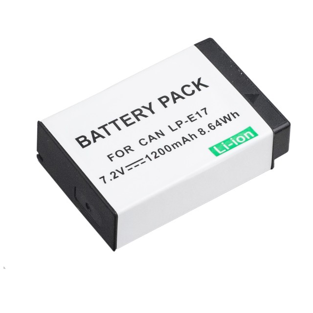 Аккумулятор LP-E17 для Canon EOS 77D, 800D, 750D, 760D, 200D, M5, M6, M3, RP, M6 Mark II