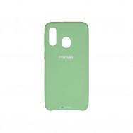 Чехол для Samsung Galaxy A40 SM-A405F силиконовый (зелёный)