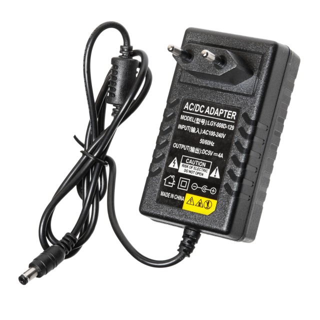 Блок питания 5V 4A 5.5x2.5 (20W)