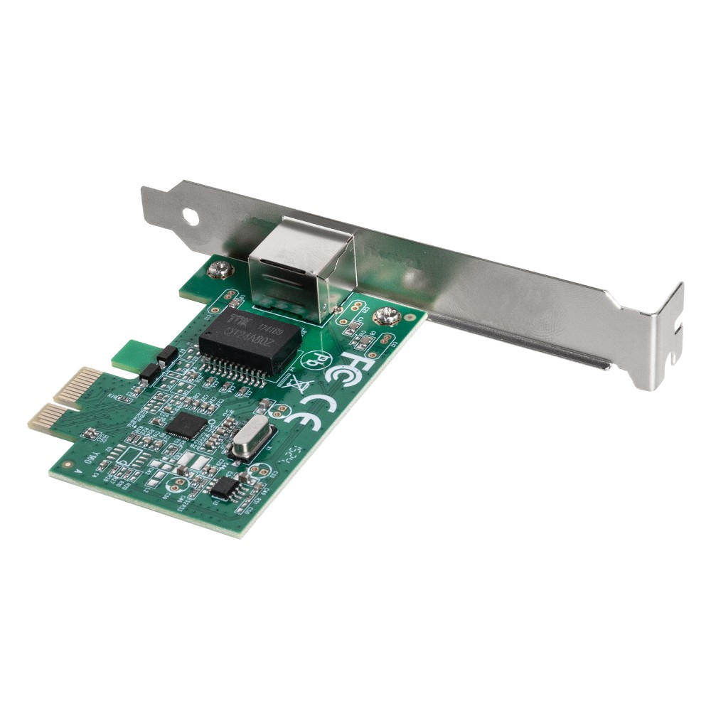 Сетевая карта PCI-E x1 Ethernet RJ-45 до 1000 Мбит/с