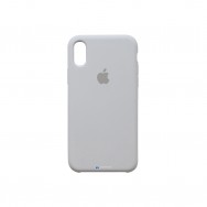 Чехол для iPhone XS Max силиконовый (бежевый)